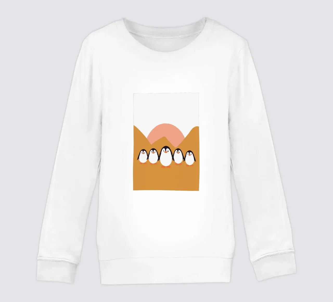 Cinque pinguini felpa bambino da TRENDY POSTER SHOP