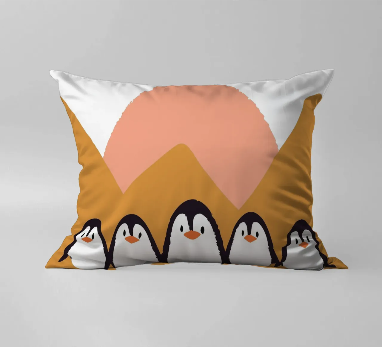 Cinque pinguini cuscino da TRENDY POSTER SHOP