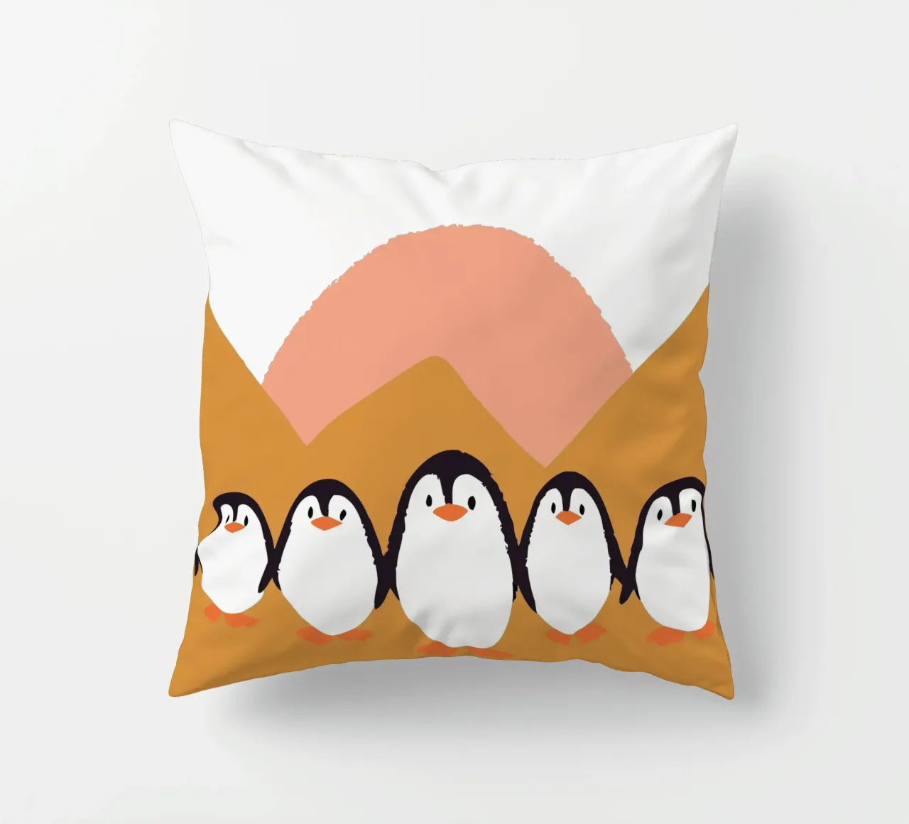 Cinque pinguini cuscino da TRENDY POSTER SHOP