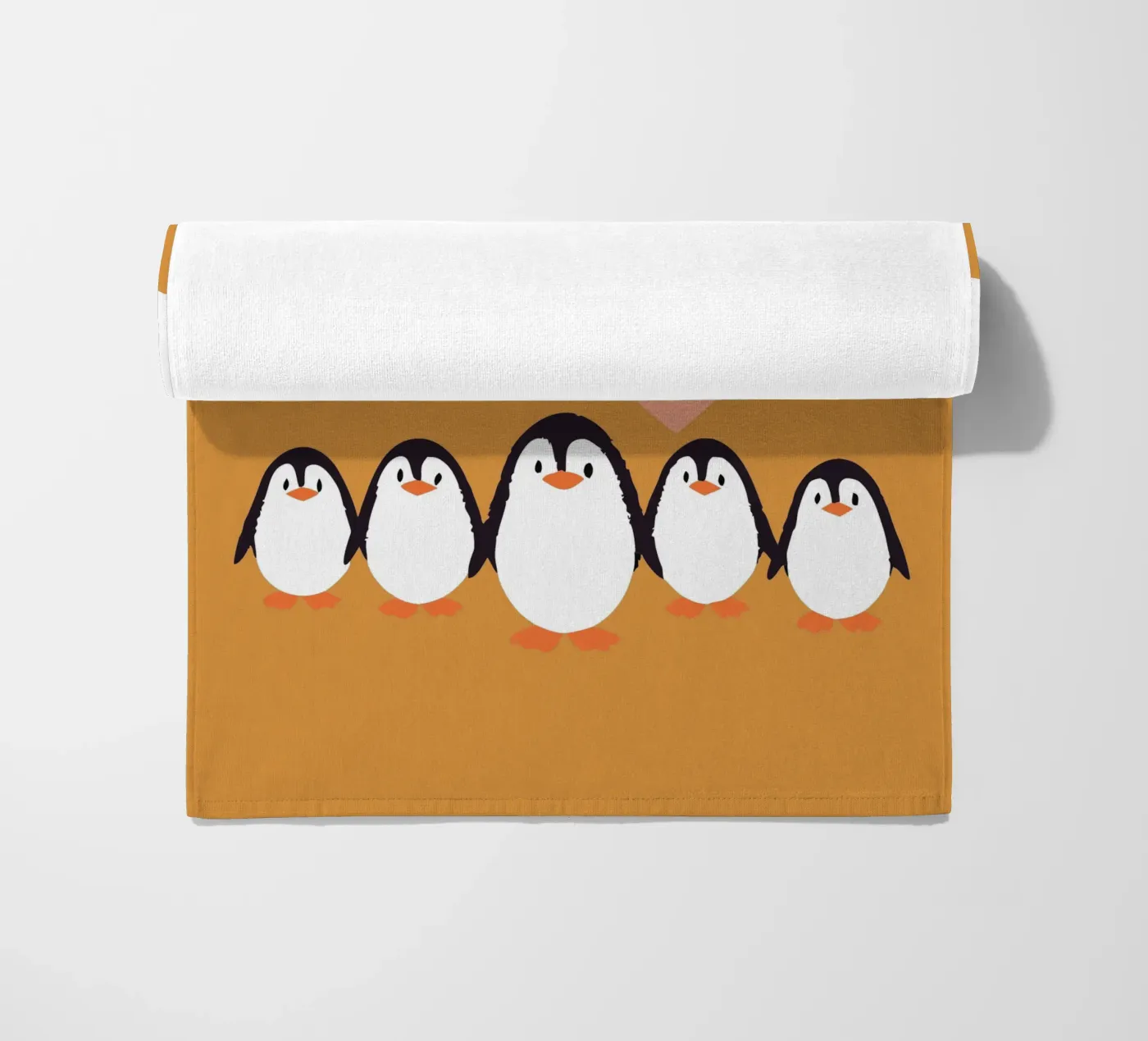 Cinque pinguini telo mare da TRENDY POSTER SHOP