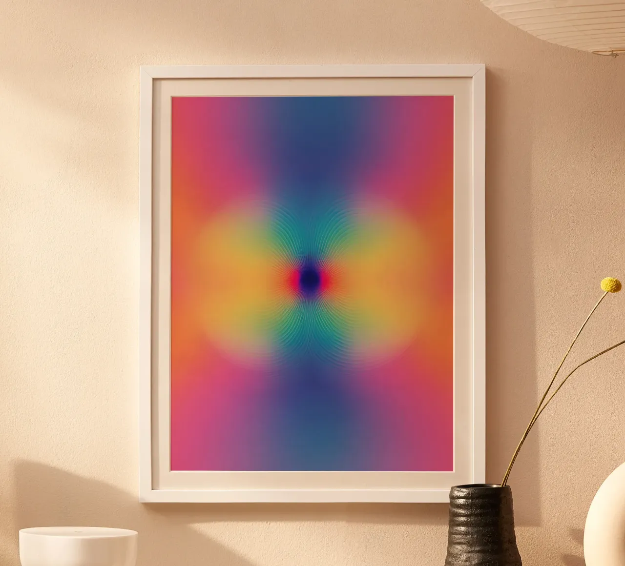 Farb-Resonanz | Psychedelische Meditation Hahnemühle von Autofocus