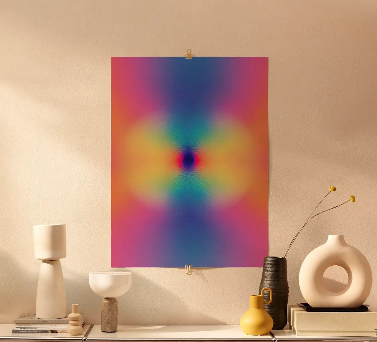 Farb-Resonanz | Psychedelische Meditation Hahnemühle von Autofocus