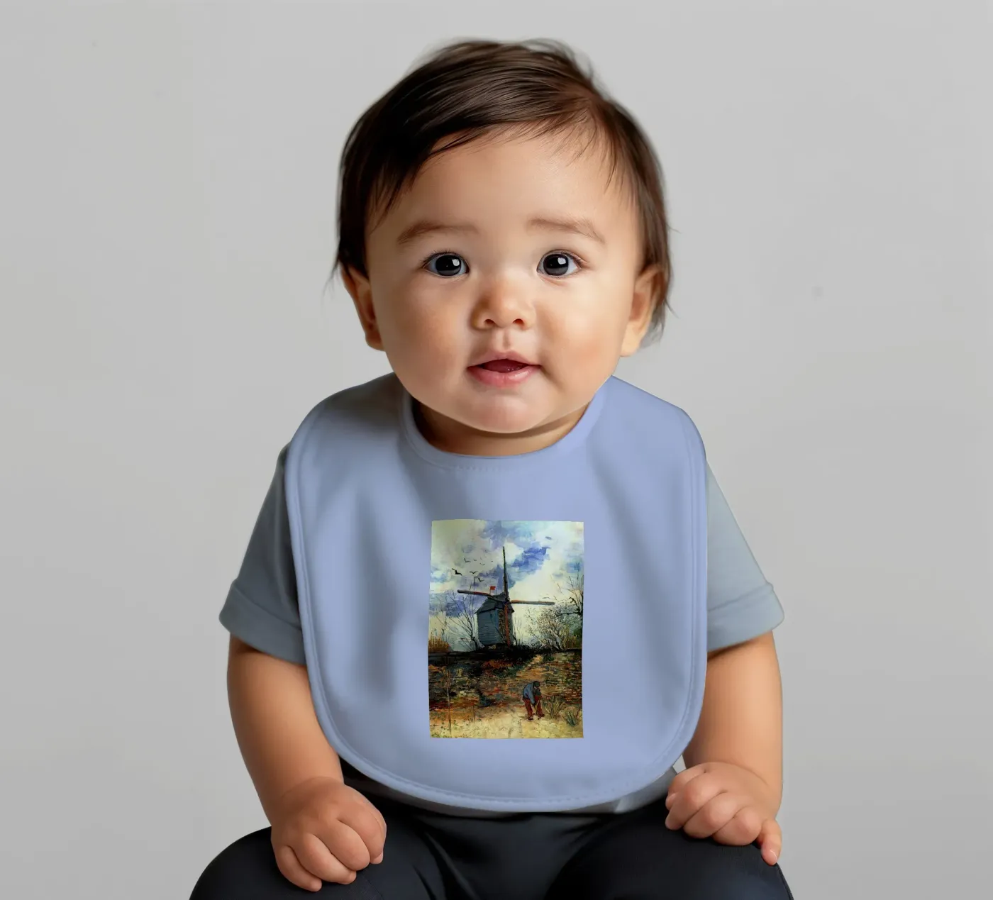 Windrad-Vegetationsstruktur Babylätzchen von cloud shop