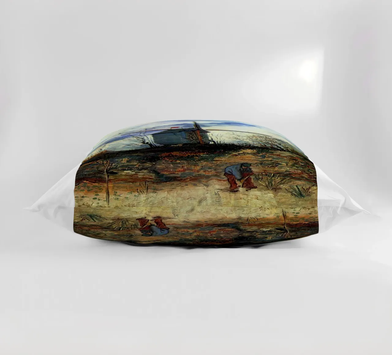 windmill vegetation structure decorative cushion by cloud shop