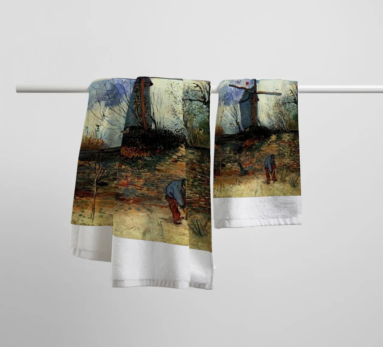 windmill vegetation structure towel by cloud shop