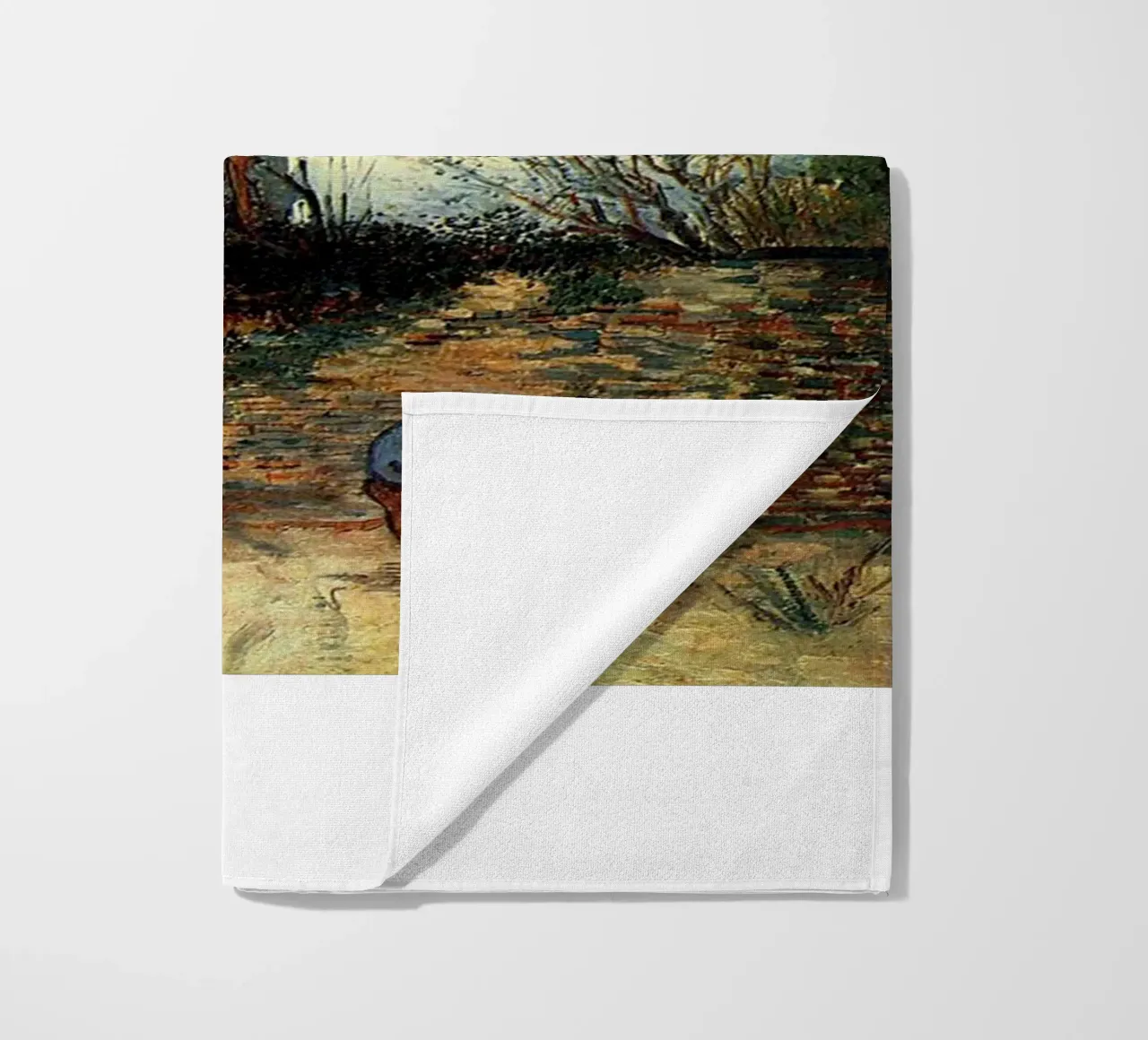 windmill vegetation structure beach towel by cloud shop