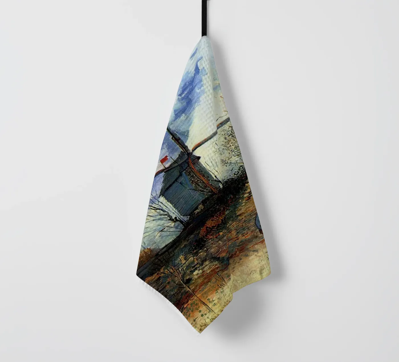 windmill vegetation structure Geschirrtuch von cloud shop