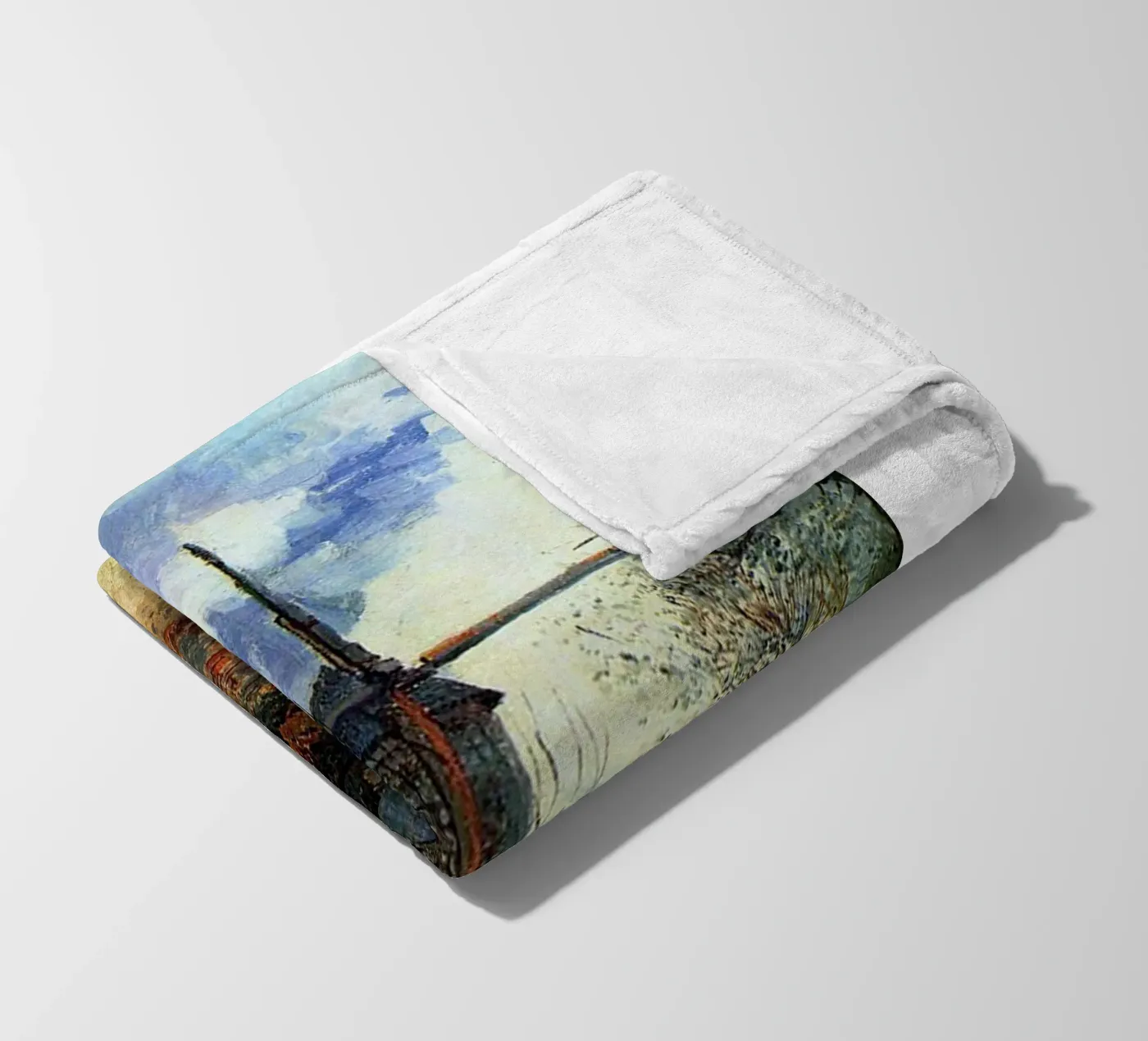 windmill vegetation structure Fleecedecke von cloud shop