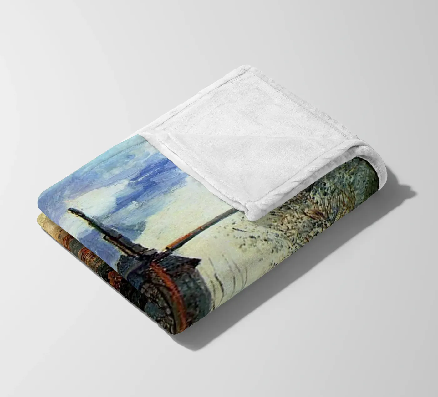 windmill vegetation structure Fleecedecke von cloud shop