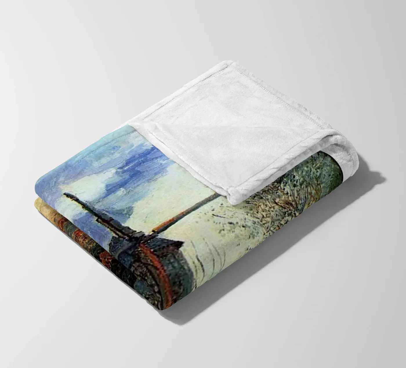 windmill vegetation structure Fleecedecke von cloud shop