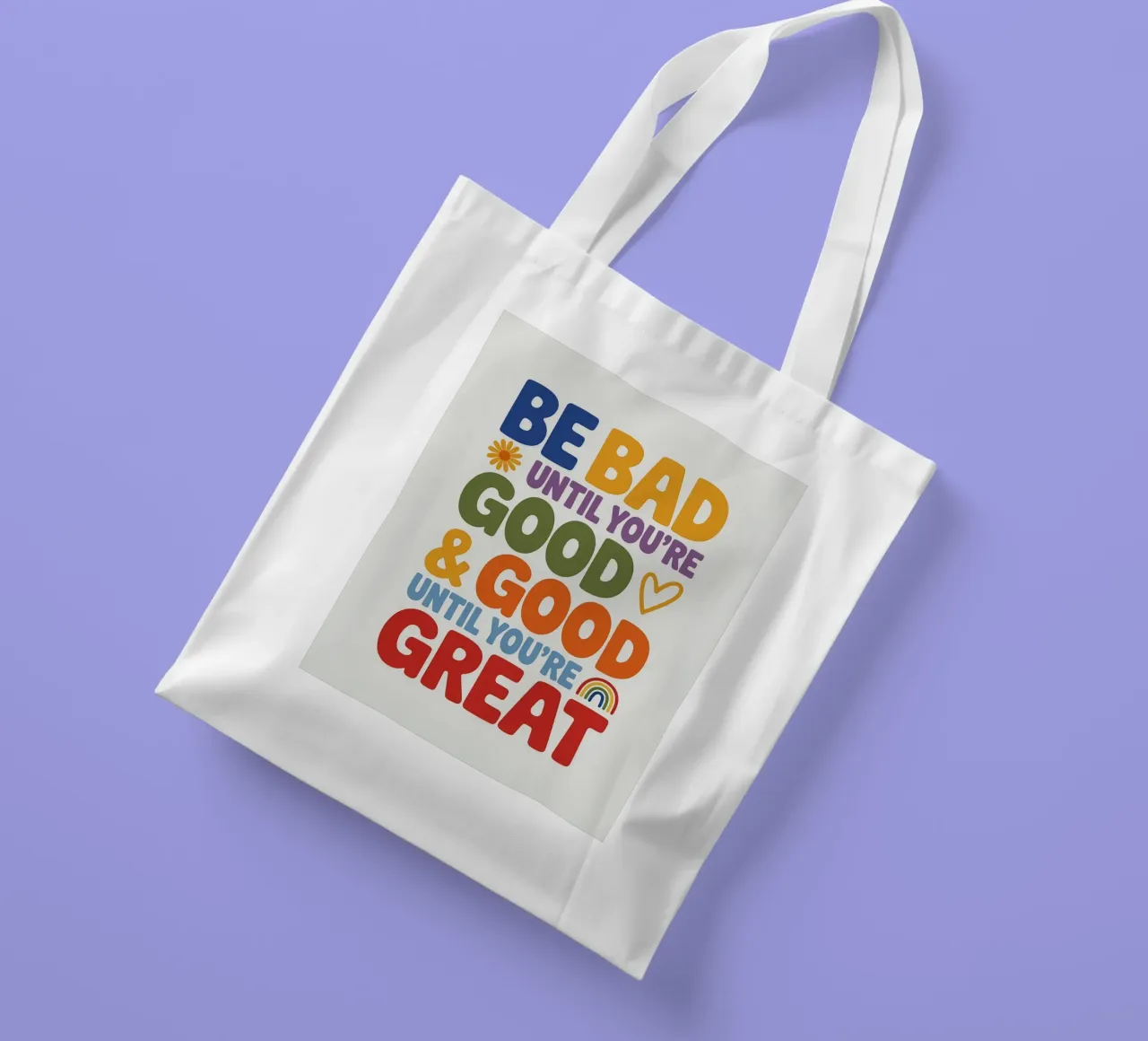 BE GOOD borsa in juta da Klitzeklein
