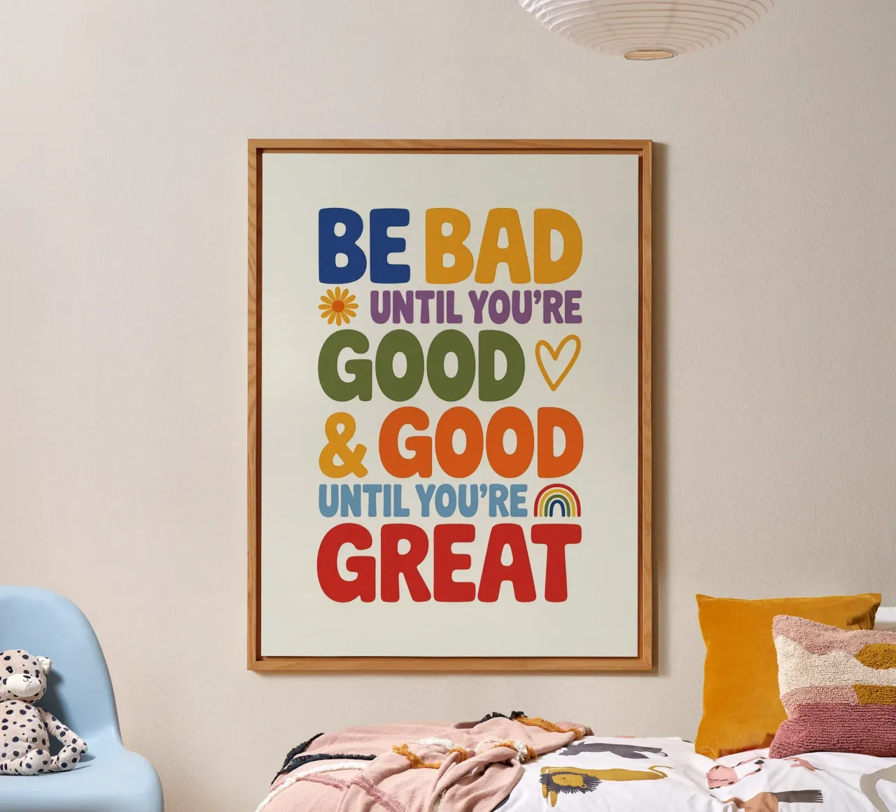 BE GOOD alluminio dibond da Klitzeklein