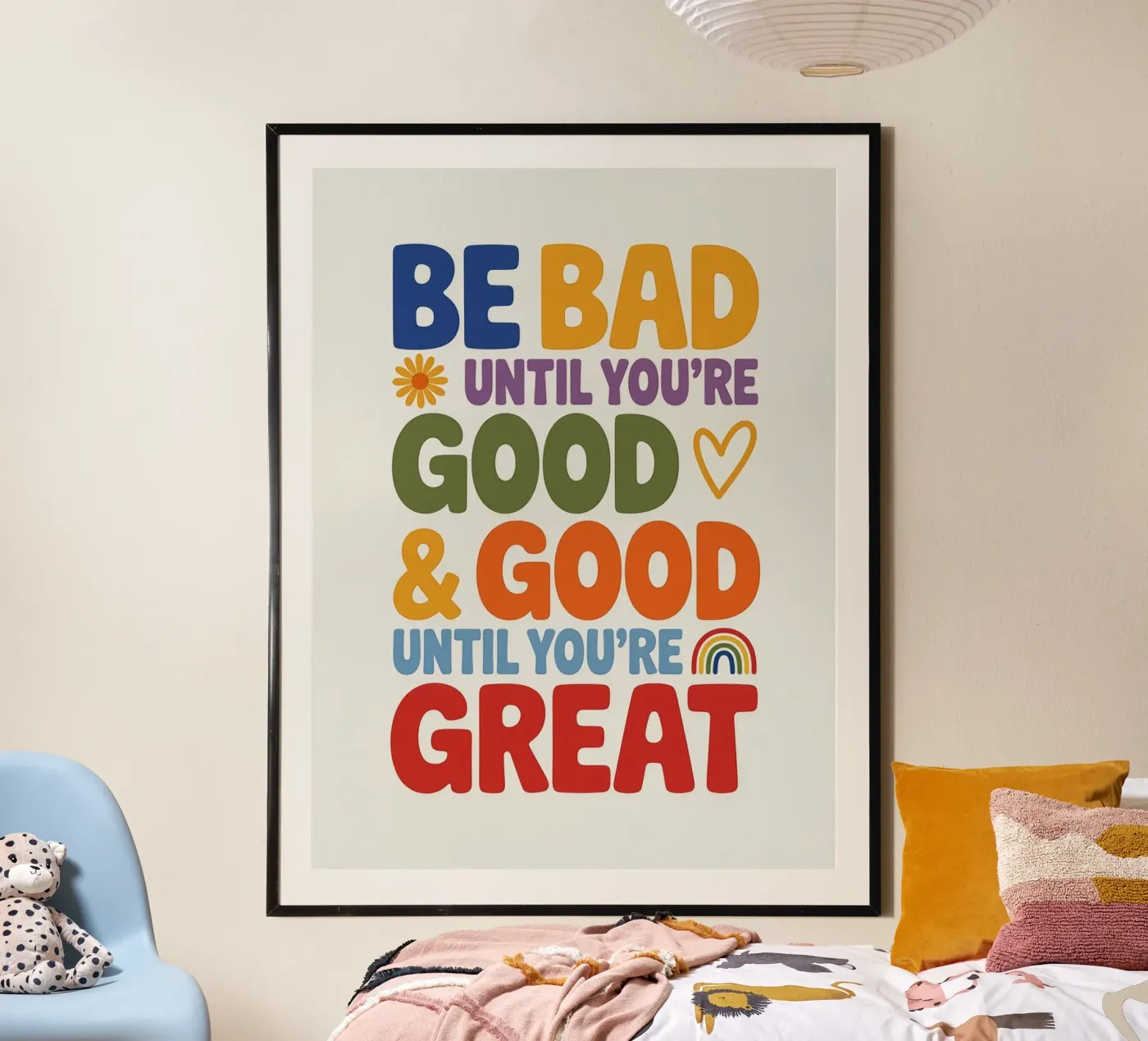 BE GOOD poster da Klitzeklein