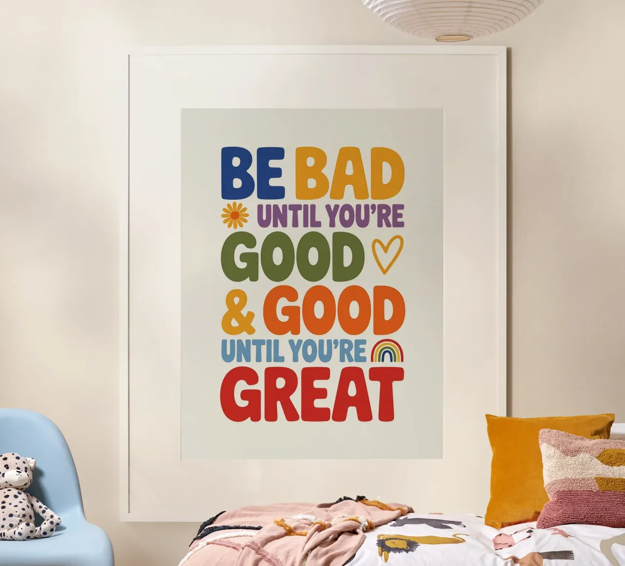 BE GOOD poster da Klitzeklein