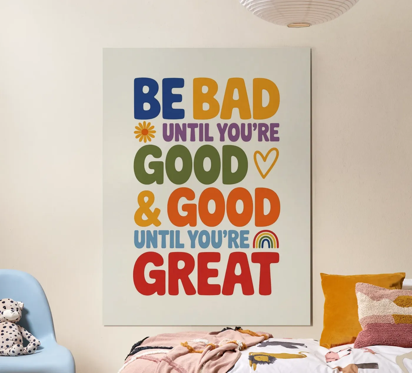 BE GOOD poster da Klitzeklein