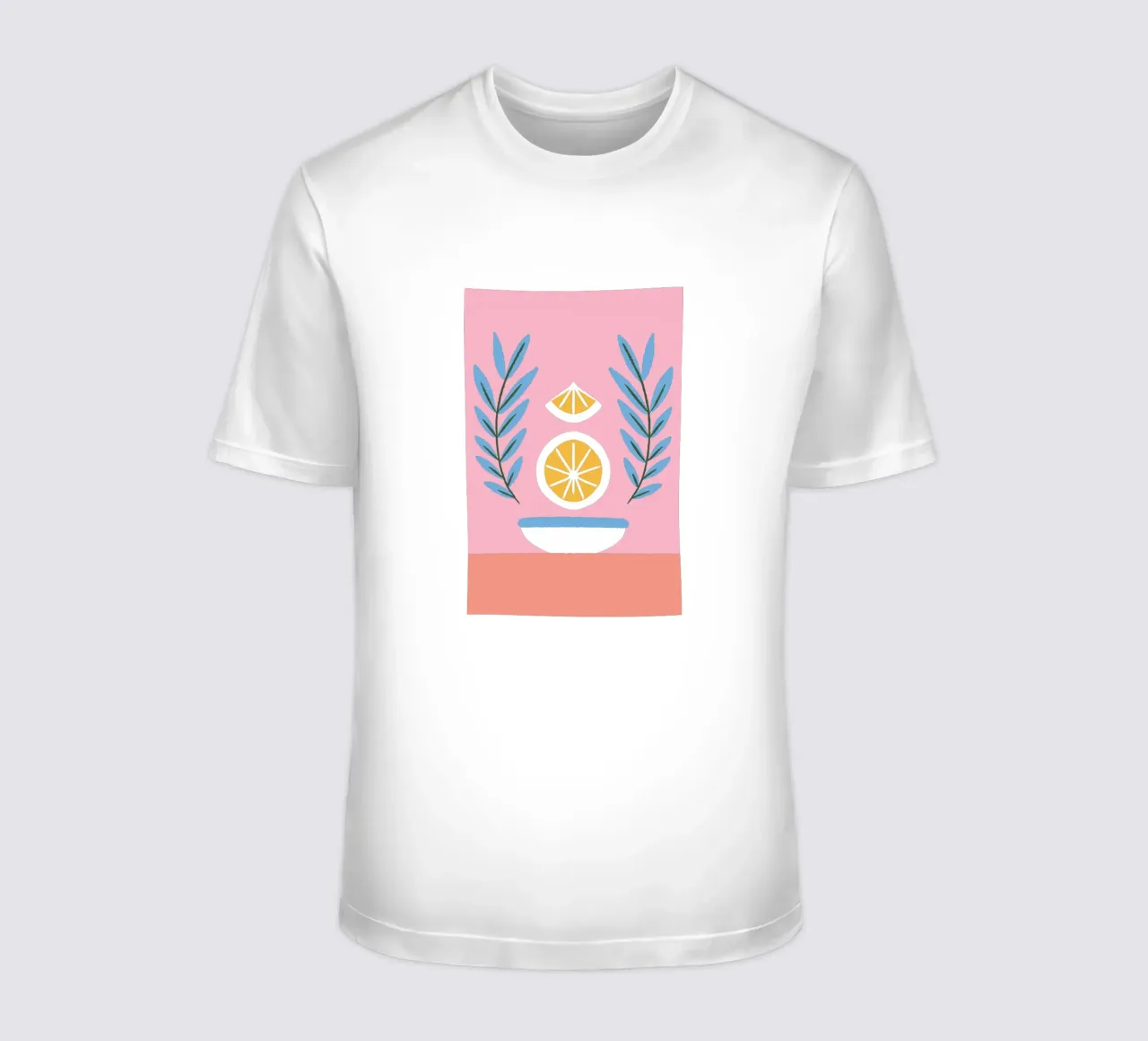 Frutta al limone t-shirt da TRENDY POSTER SHOP