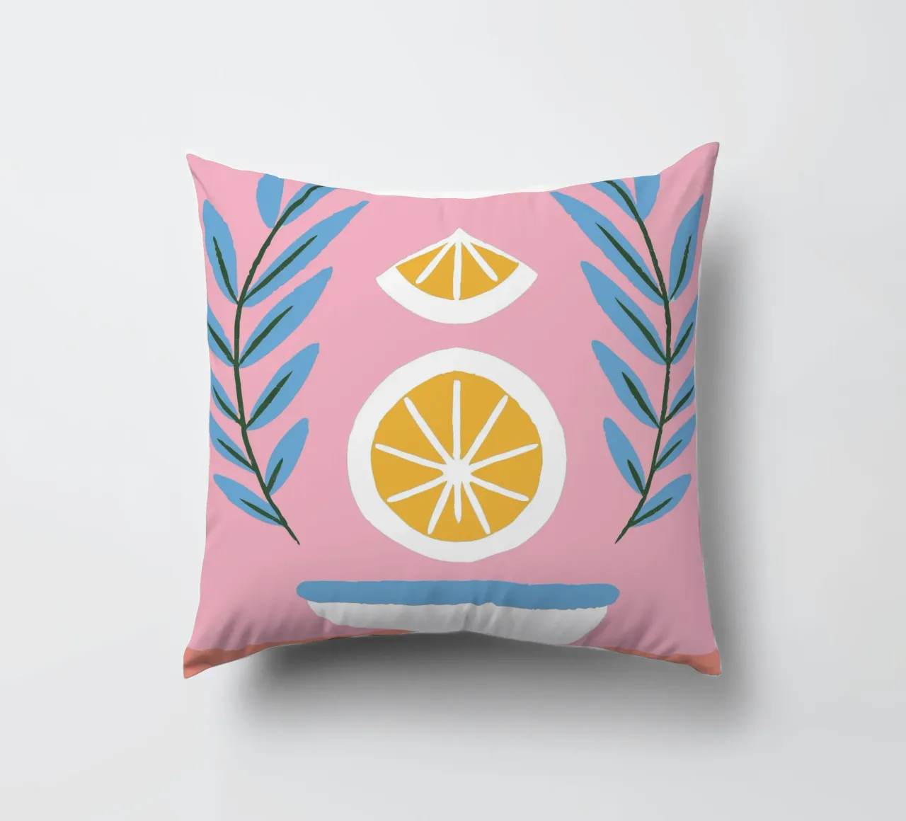 Frutta al limone cuscino da TRENDY POSTER SHOP