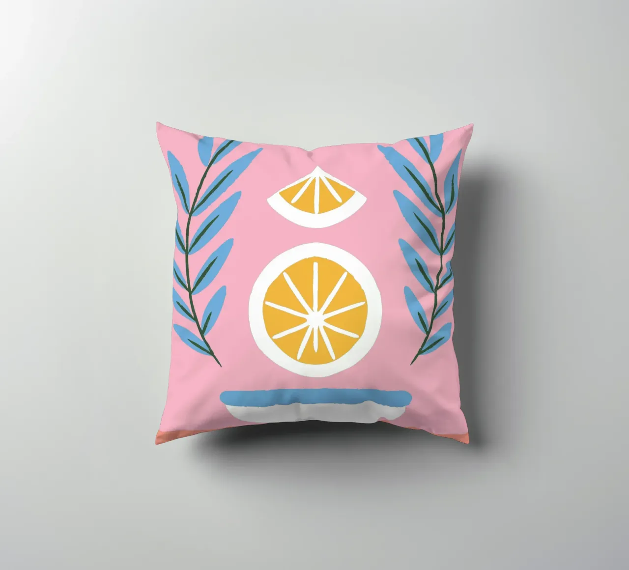 Frutta al limone cuscino da TRENDY POSTER SHOP