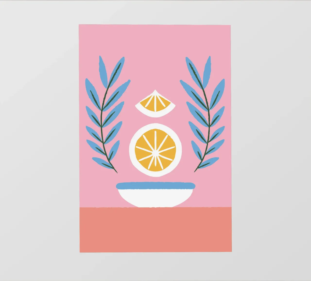 Frutta al limone telo in pvc da TRENDY POSTER SHOP