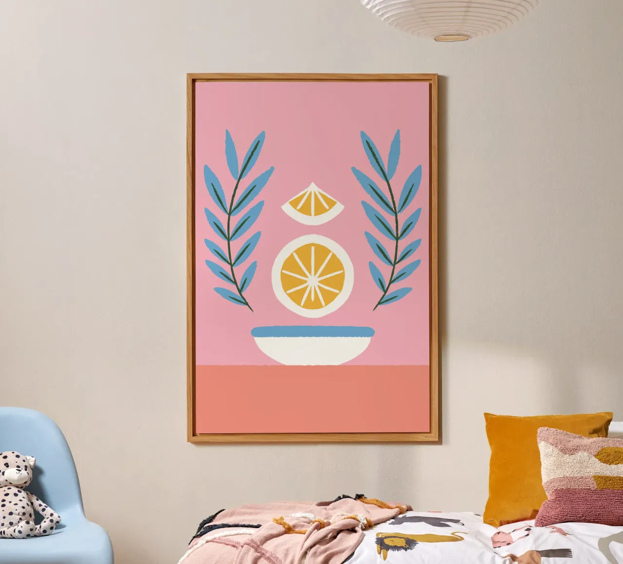 Frutta al limone alluminio dibond da TRENDY POSTER SHOP