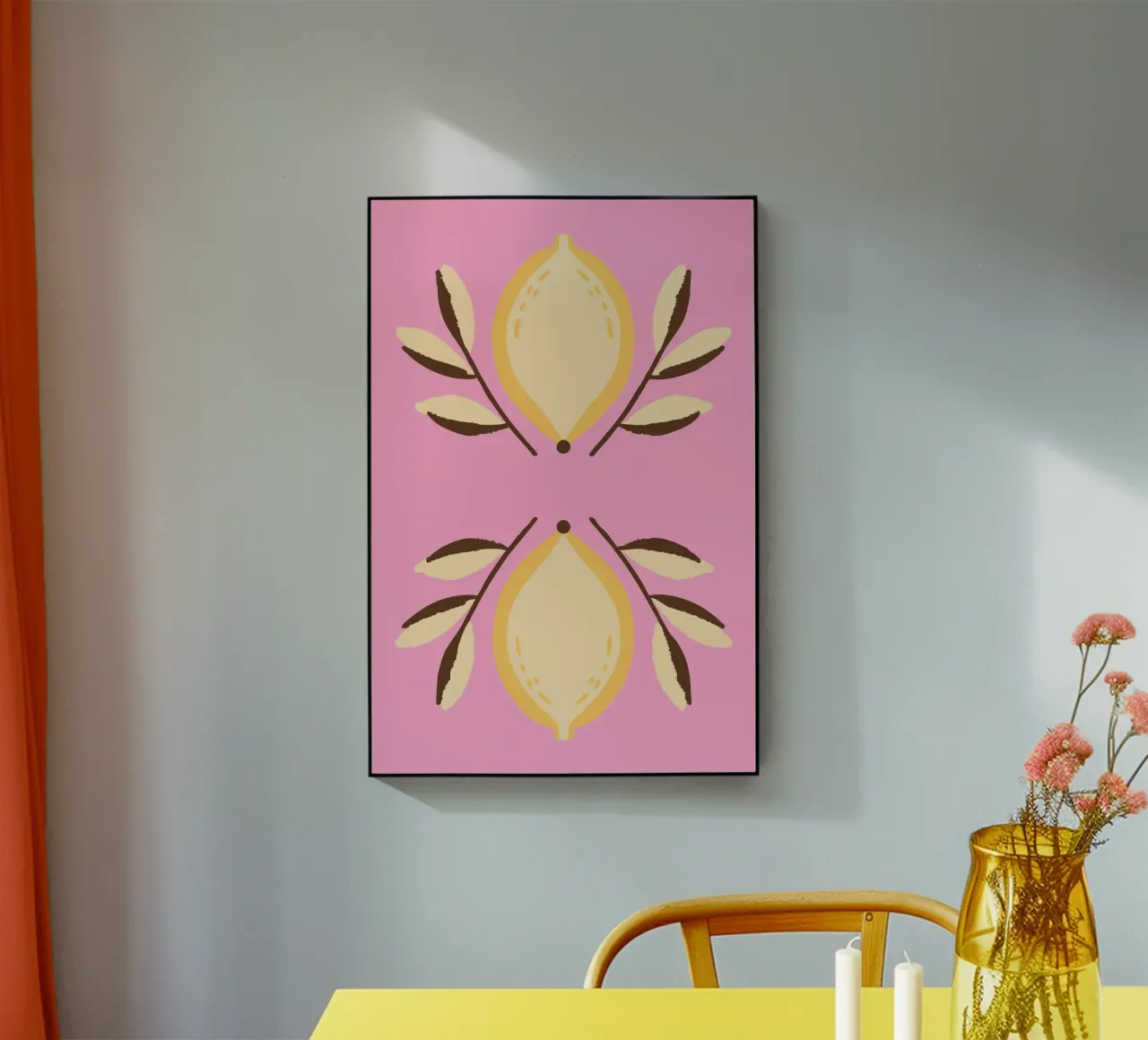 Frutta al limone plexiglass da TRENDY POSTER SHOP