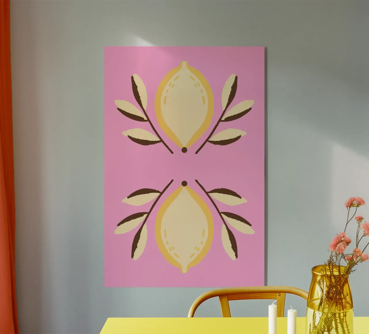 Frutta al limone plexiglass da TRENDY POSTER SHOP
