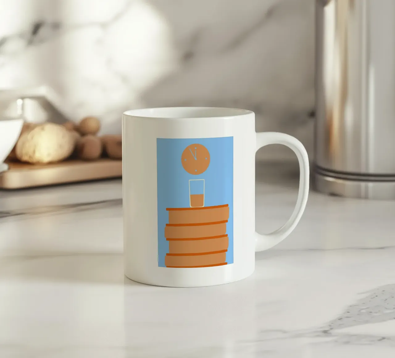 Il vetro sul libro tazza in ceramica da TRENDY POSTER SHOP
