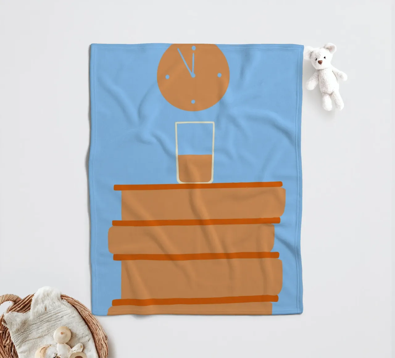 Il vetro sul libro coperta in pile da TRENDY POSTER SHOP