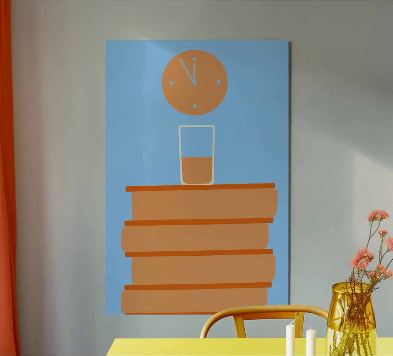 Il vetro sul libro alluminio dibond da TRENDY POSTER SHOP