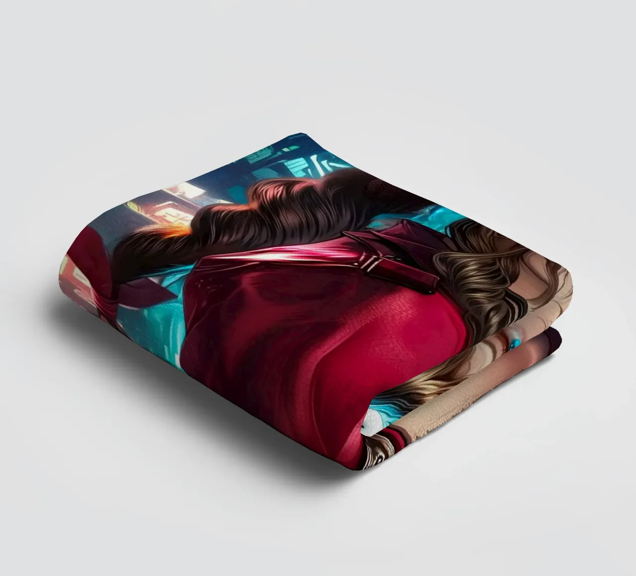 Aerith Gainsborough Final Fantasy FFVII Handtuch von Fleur de Lys