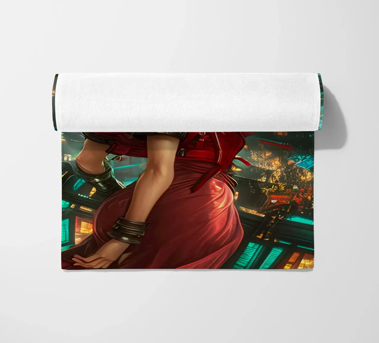 Aerith Gainsborough Final Fantasy FFVII telo mare da Fleur de Lys