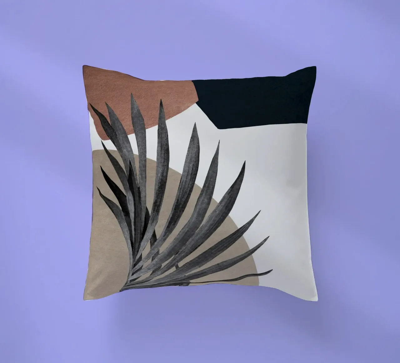 abstract boho art cuscino da vintageshop