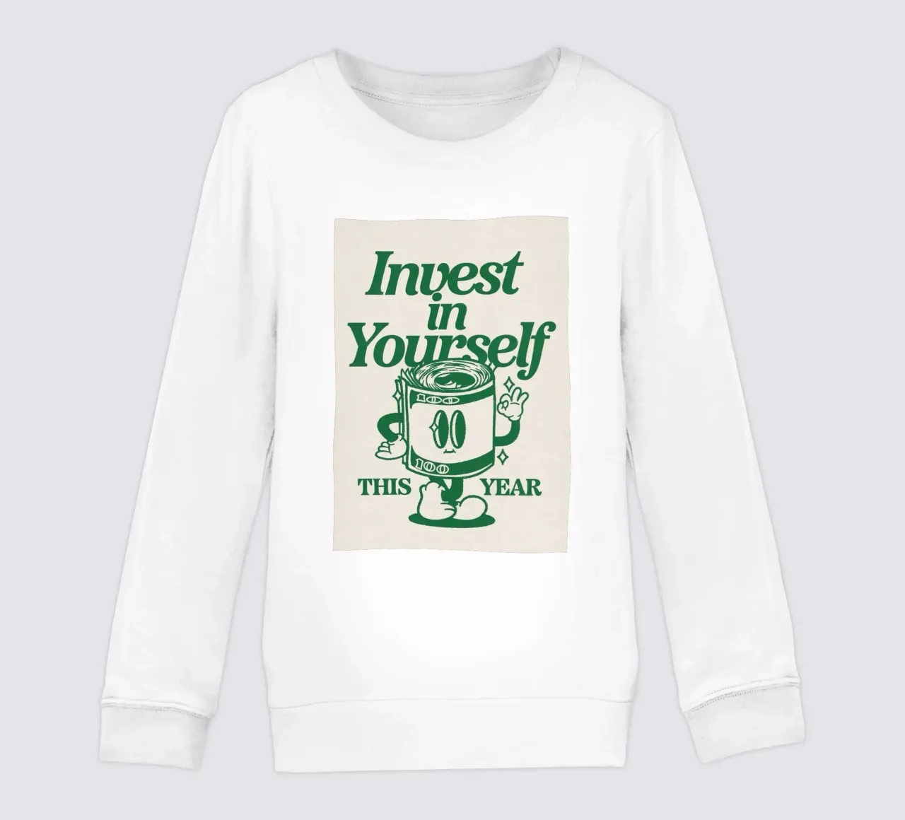 investite in voi stessi felpa bambino da art quots shop