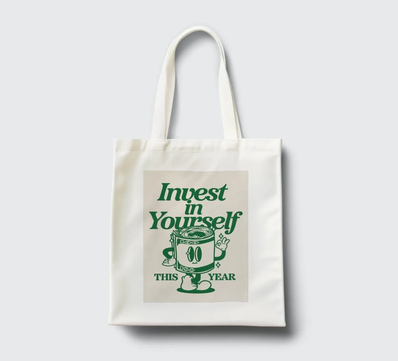 invest in yourself tote bag by art quots shop