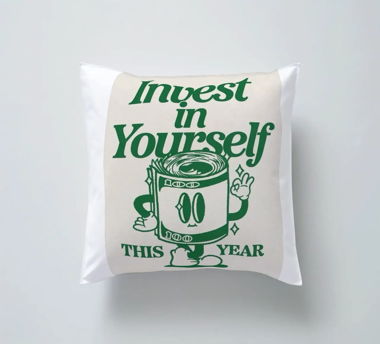 investite in voi stessi cuscino da art quots shop