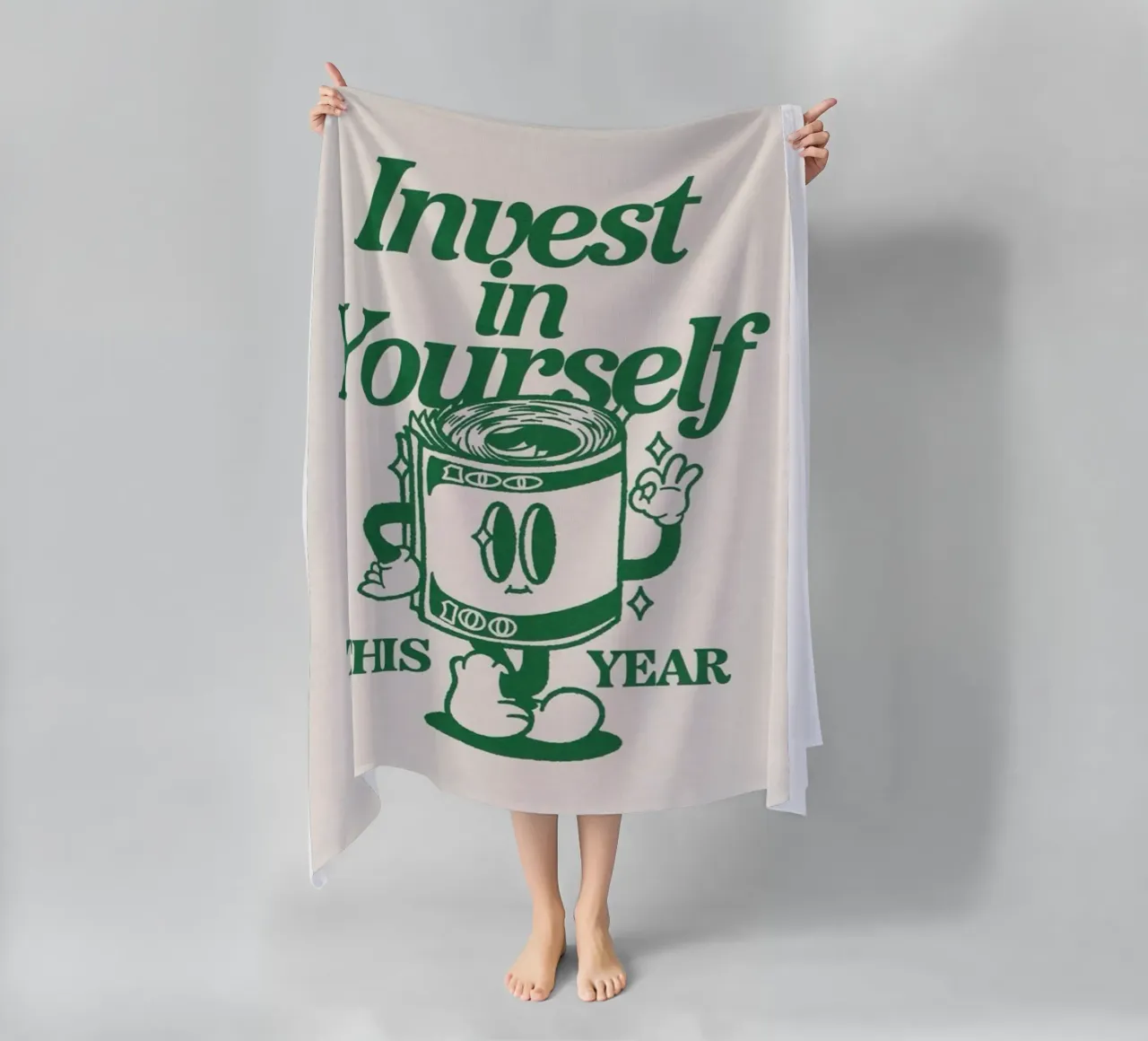 investite in voi stessi telo mare da art quots shop