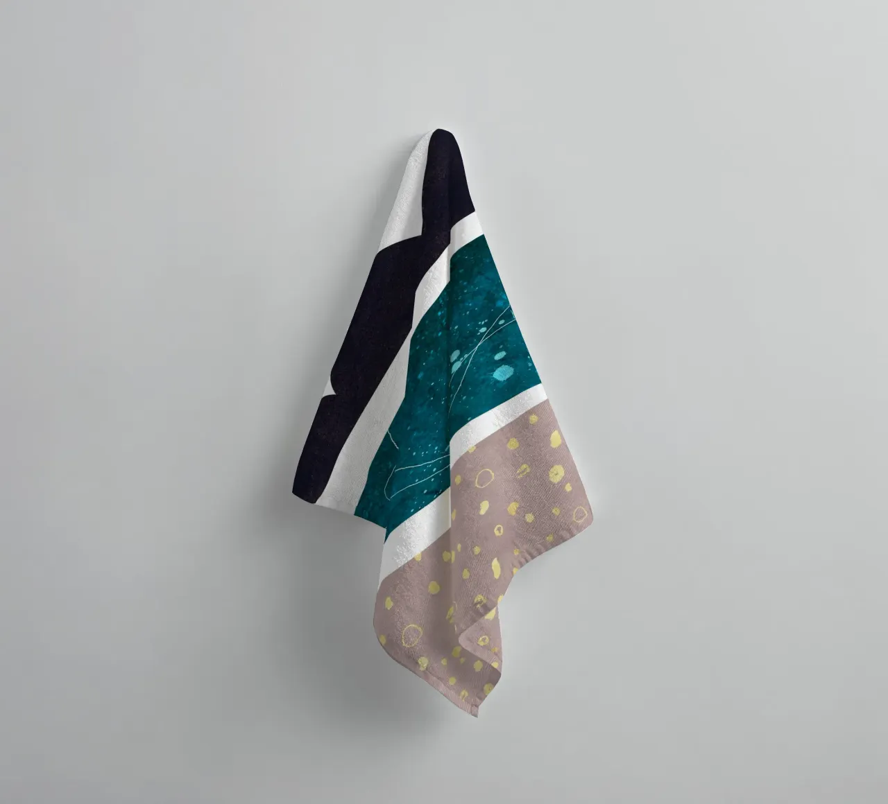 abstract sea art asciugamano da bagno da vintageshop