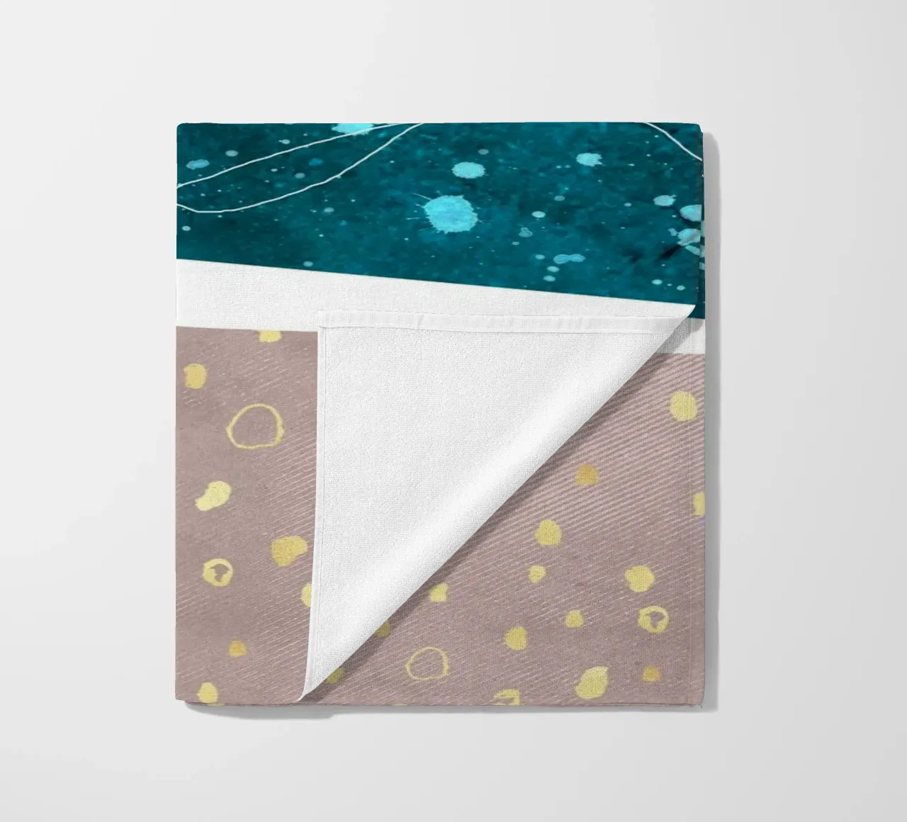 abstract sea art telo mare da vintageshop