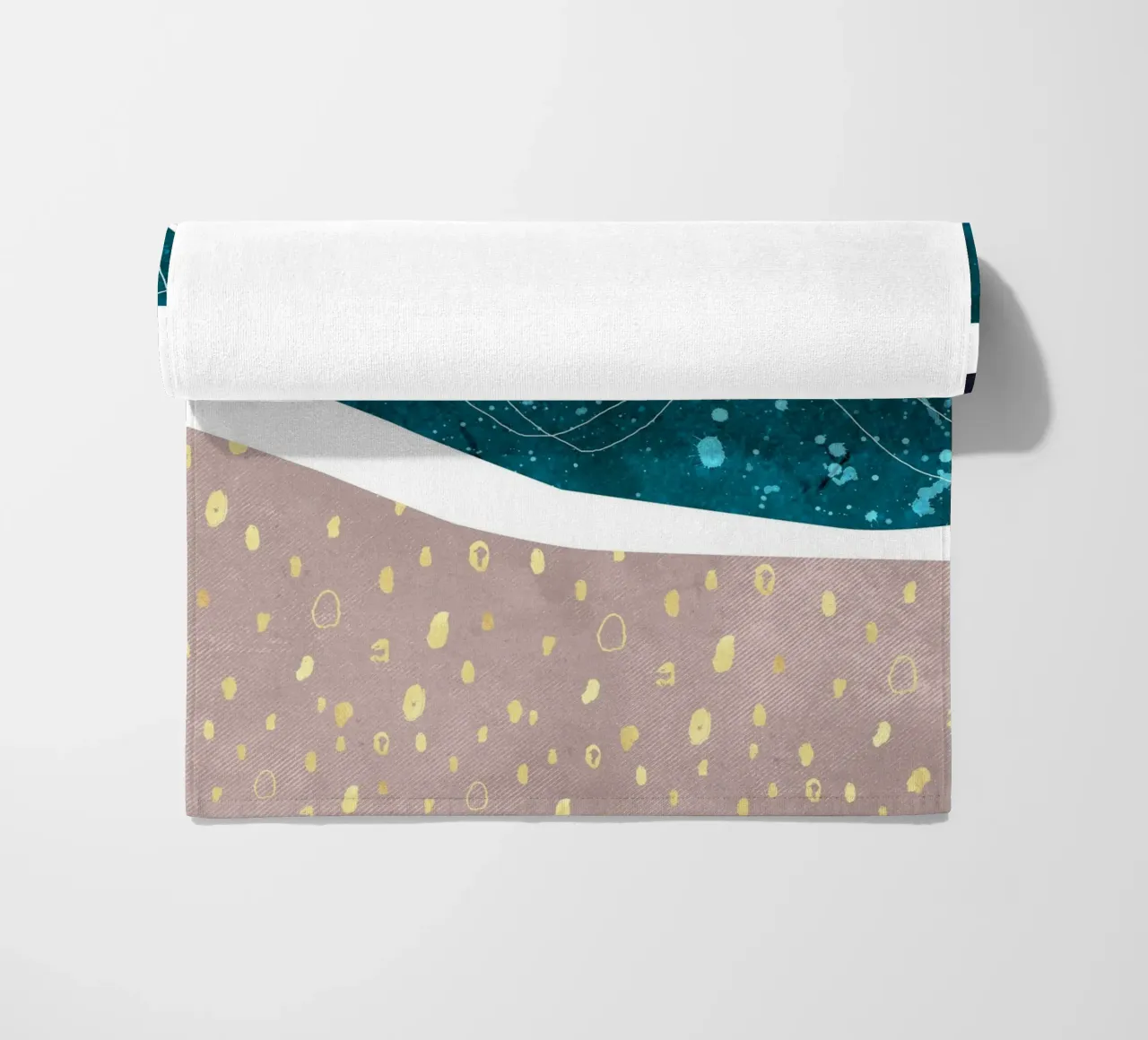 abstract sea art telo mare da vintageshop