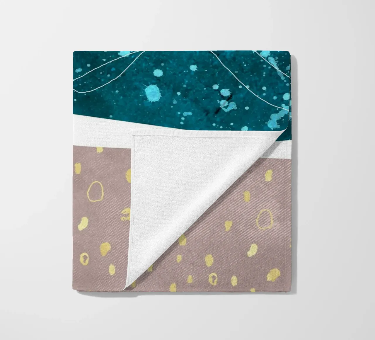 abstract sea art telo mare da vintageshop