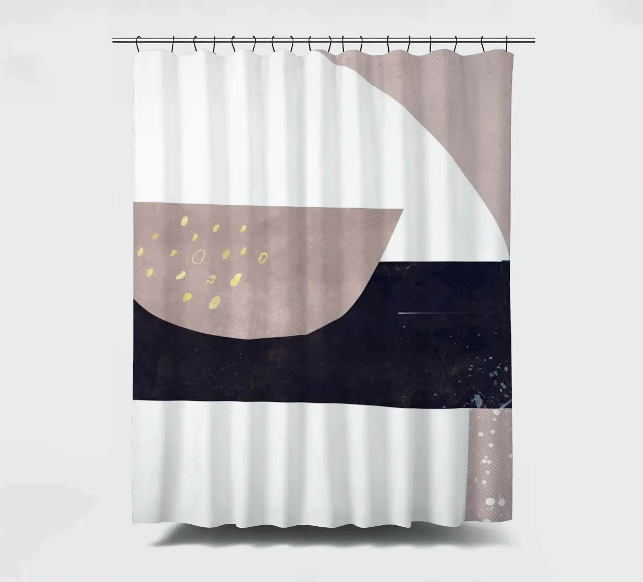 abstract art buildings tenda da doccia da vintageshop