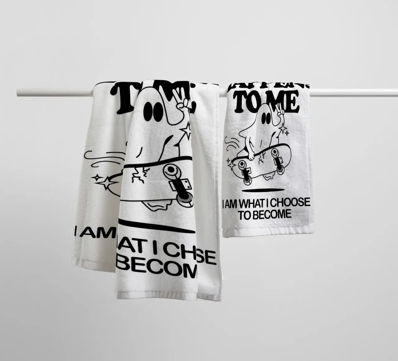 i'm not what happens towel by art quots shop