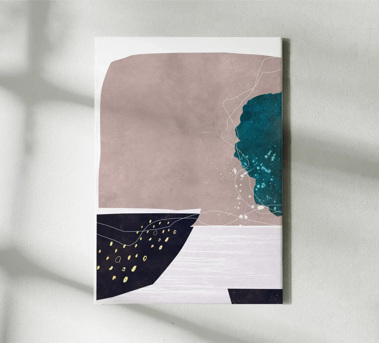 abstract art emotions tela con Cornice a cassetta da vintageshop