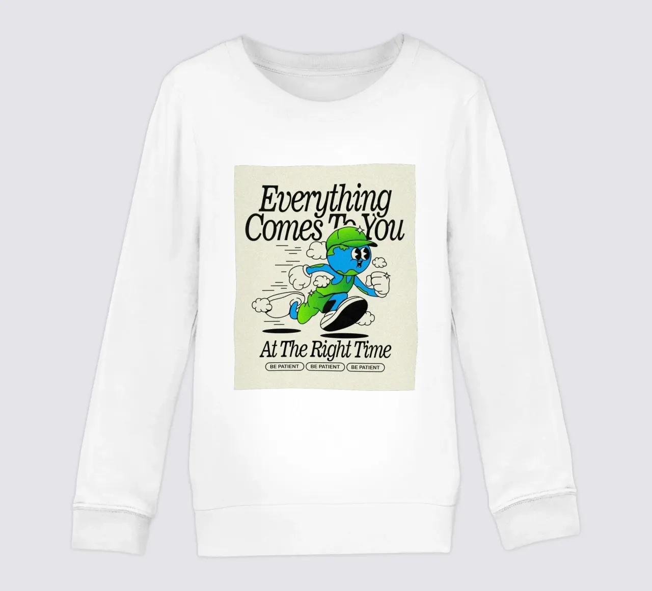 todo viene a ti sudadera para niño de art quots shop