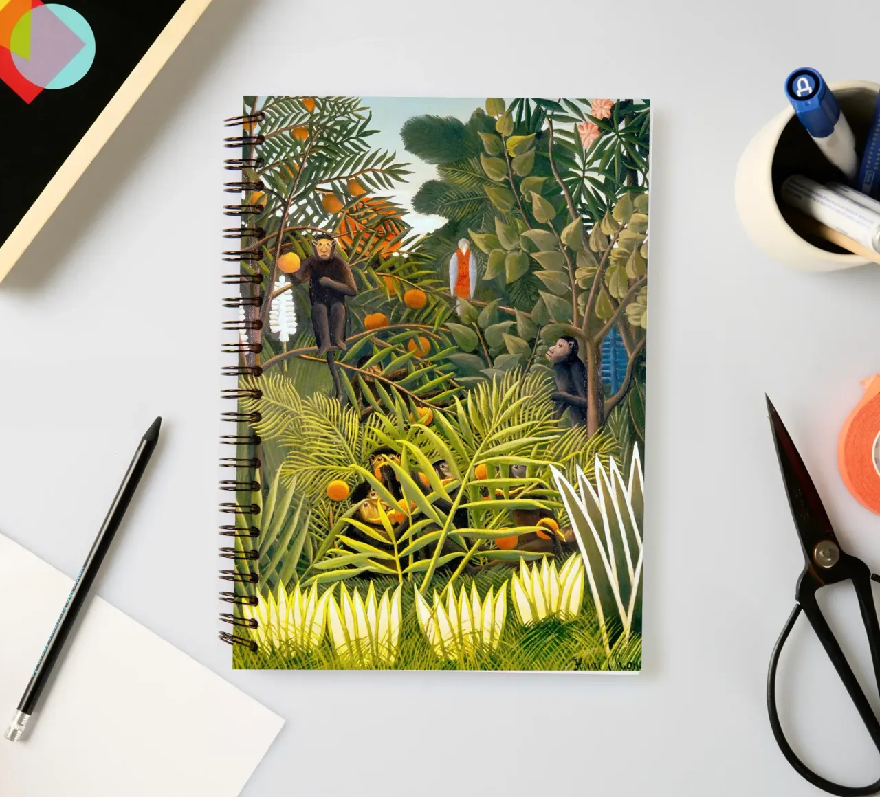 Henri art diario ad anelli da Art United