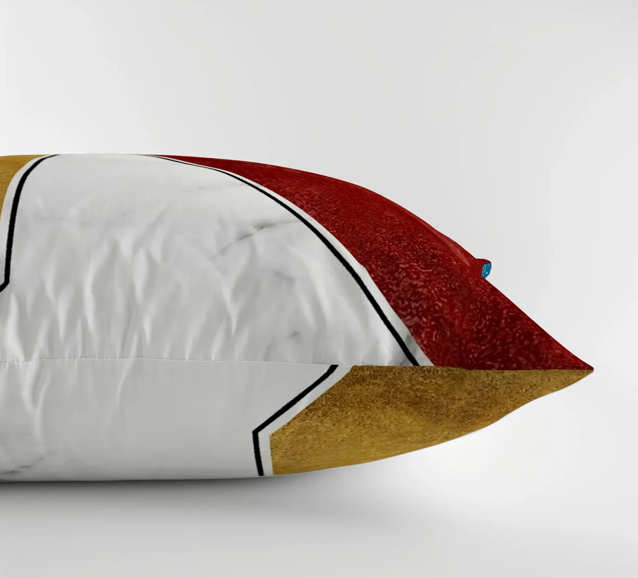 abstract art geometric triangles cuscino da vintageshop