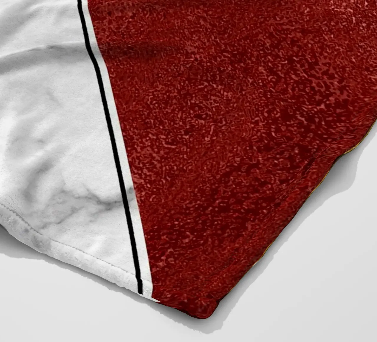 abstract art geometric triangles coperta in pile da vintageshop