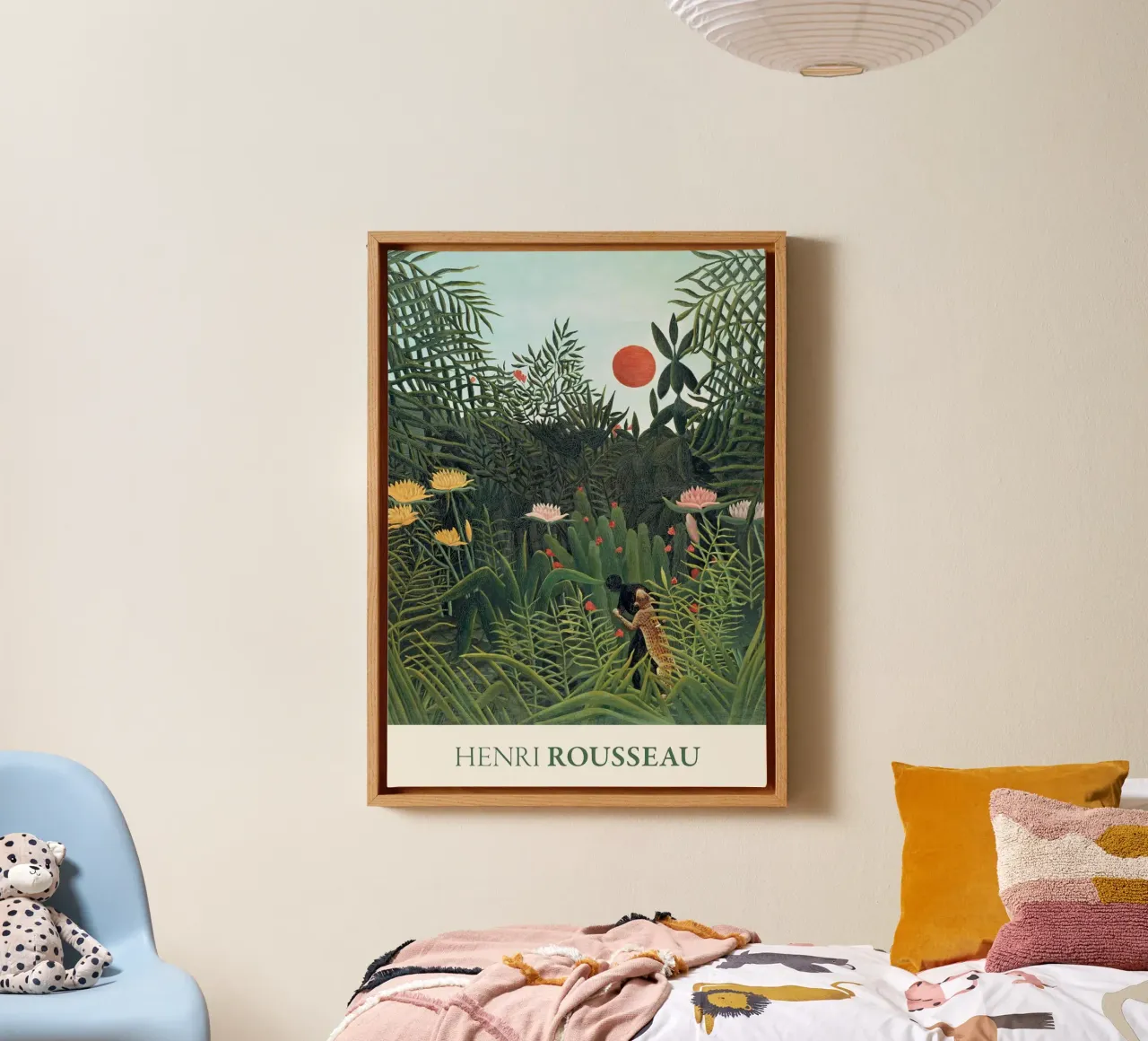 Henri Art canvas with Floater frame by Art United