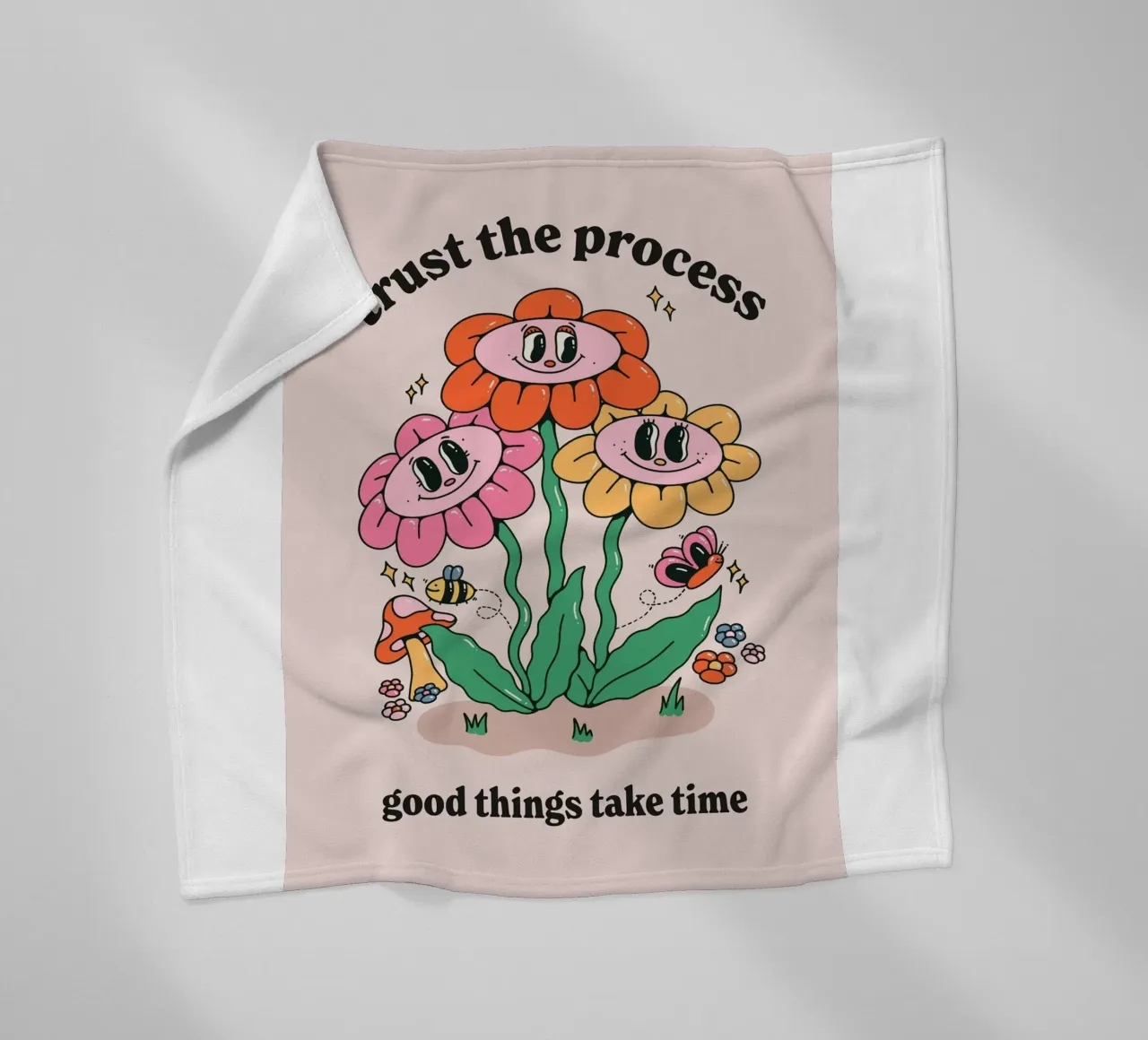 fiducia nel processo coperta in pile da art quots shop
