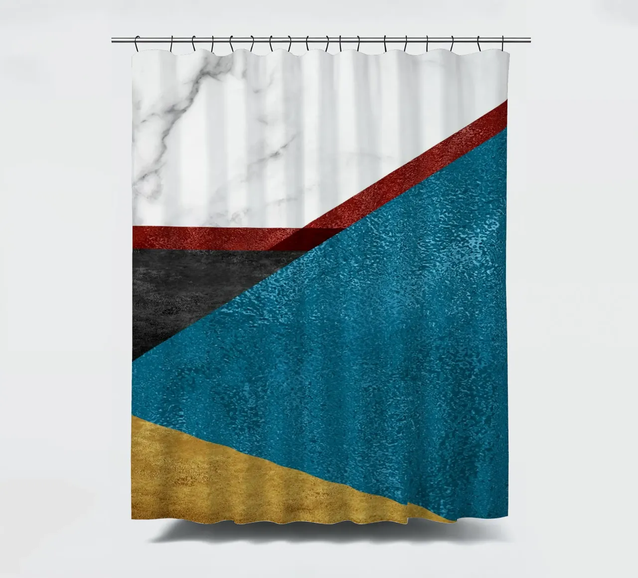 abstract art tenda da doccia da vintageshop